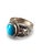 Sterling Turquoise Band Ring Sz 7 New ! For Sale - Image 4 of 6