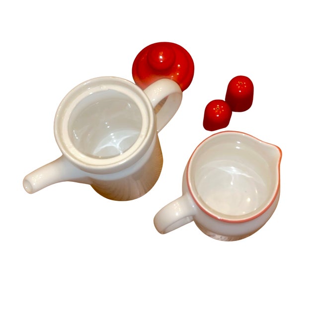 Ceramic 1970s Arabia Finland "Katja" Ceramic Coffee & Breakfast Set - 10 Pieces For Sale - Image 7 of 7