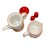 Ceramic 1970s Arabia Finland "Katja" Ceramic Coffee & Breakfast Set - 10 Pieces For Sale - Image 7 of 7