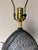 1980s Vintage Italian Ceramic Fish Table Lamp With Lucite Base For Sale - Image 9 of 12