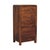 This tall storage chest combines generous capacity with a clean, modern profile. Crafted from solid mango wood in a rich...