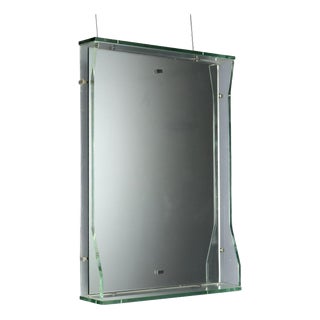Mid-Century Wall Mirror, 1960s-1970s For Sale
