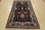 Farmhouse Heriz Rug 5’10” X 8’9” Black Wool Vintage Traditional Hand-Knotted Carpet For Sale - Image 3 of 15
