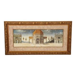 Italian Renaissance Style Framed Print, Kingdom of Heaven For Sale