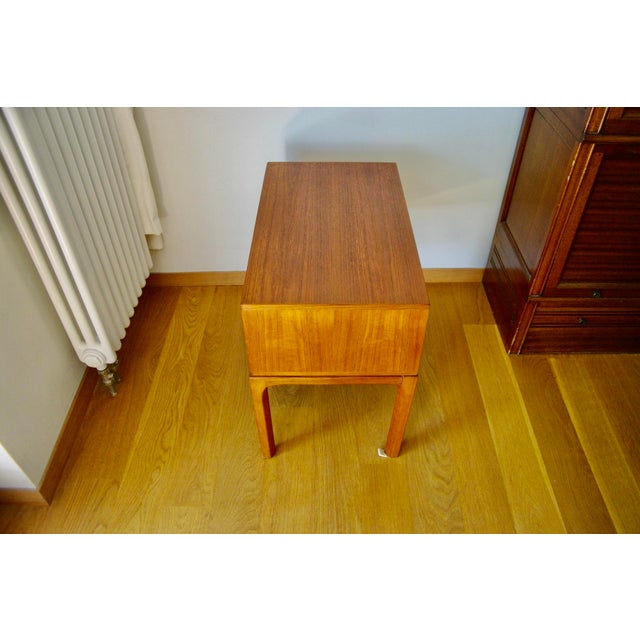 1960s Model 384 Bedside Table in Teak by Kai Kristiansen for Aksel Kjersgaard, 1960s For Sale - Image 5 of 9