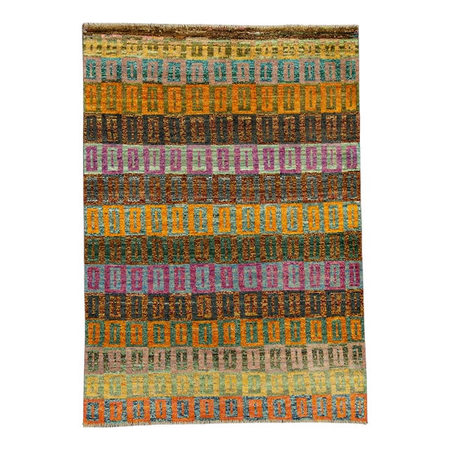 Turkish Oushak Runner Rug 2'11" x 8'7" #17458 For Sale