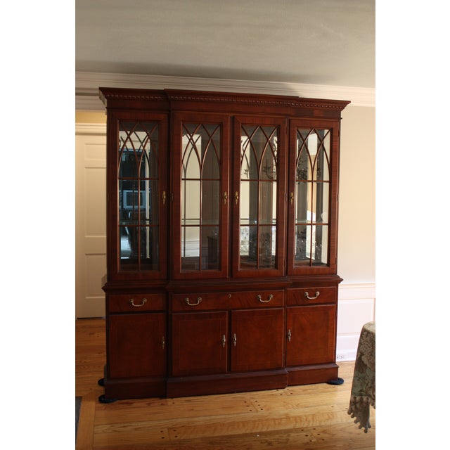 Ethan Allen 18th Century Mahogany China Chairish