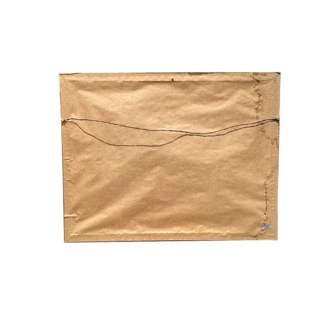 Large Framed Equine Horse Portrait Drawing of Horses in Brown Pencil Pastel For Sale - Image 4 of 9