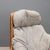 Vintage Leather and Fabric Armchairs, 1970s, Set of 2 For Sale - Image 4 of 11
