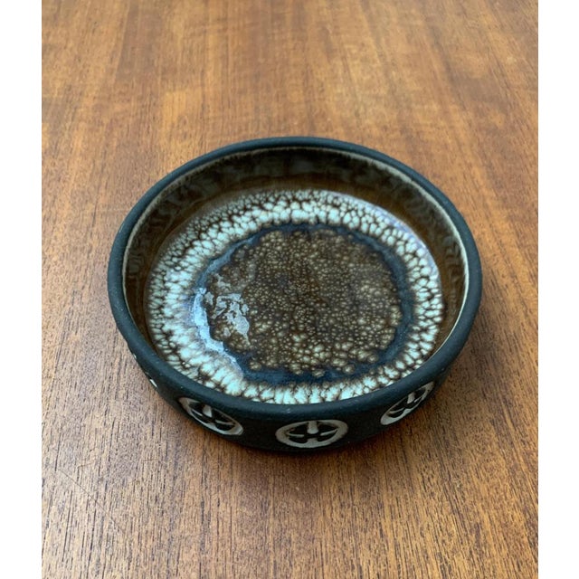 Mid-Century Danish Studio Pottery Bowl from Frank Keramik, 1960s For Sale - Image 9 of 14