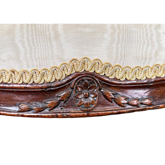 Georgian English Mahogany Salon Chair, 1780 For Sale - Image 17 of 18