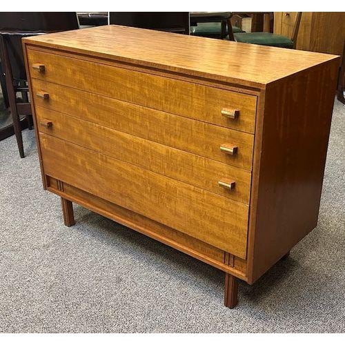 Mid-Century Modern Mid Century Modern Teak Chest of Drawers by Loughborough c.1950 For Sale - Image 3 of 8