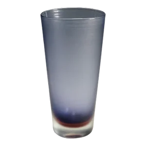 Large Venini Art Glass Vase With Inciso Decoration Paolo Venini, Murano 1956