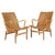 Eva Lounge Chairs in Leather attributed to Bruno Mathsson, 1960s, Set of 2 For Sale - Image 10 of 10