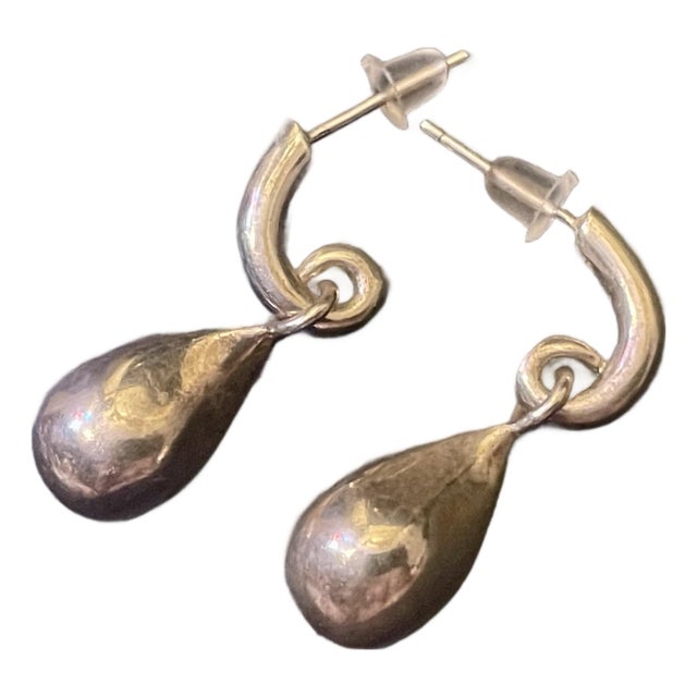 Late 20th Century Pair of Sterling Silver Earrings by Silapada For Sale