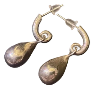 Late 20th Century Pair of Sterling Silver Earrings by Silapada