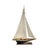 Late 20th Century Late 20th Century Sailboat Model Large Yacht Rainbow 1934 Replica Vintage Office Nautical Coastal Decor For Sale - Image 5 of 8