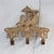 Vintage "Home Sweet Home" Brass Geese Wall Key Holder For Sale In Milwaukee - Image 6 of 7