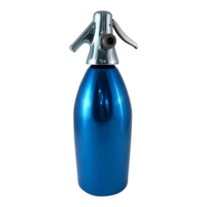 Italian Mid Century Modern Blue Seltzer Bottle – Saccab Milano
