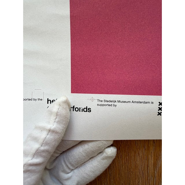 Karel Martens – Unbound (2025),Exhibition Poster, Dutch Design, Printed in Netherlands For Sale - Image 4 of 9