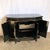 Wood Mid 20th Century Chinese Black Lacquered Hand Painted Credenza/Sideboard For Sale - Image 7 of 10