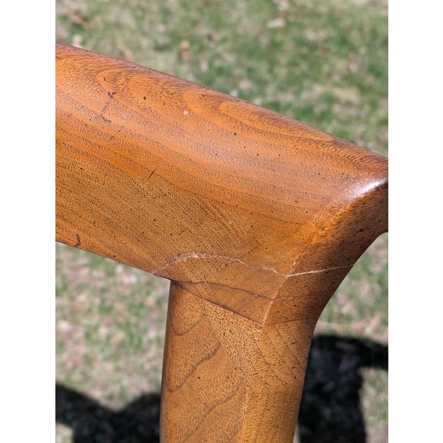 4 Mid 20th Century Baker Style Dining Chairs Regency Klismos Style For Sale In Detroit - Image 6 of 10