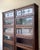 Wood Vintage Pair of Barrister Style Bookcases For Sale - Image 7 of 9