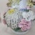 Vintage Large Porcelain Dragon Handle Reticulated Floral Vase Gold Gilt For Sale - Image 11 of 18
