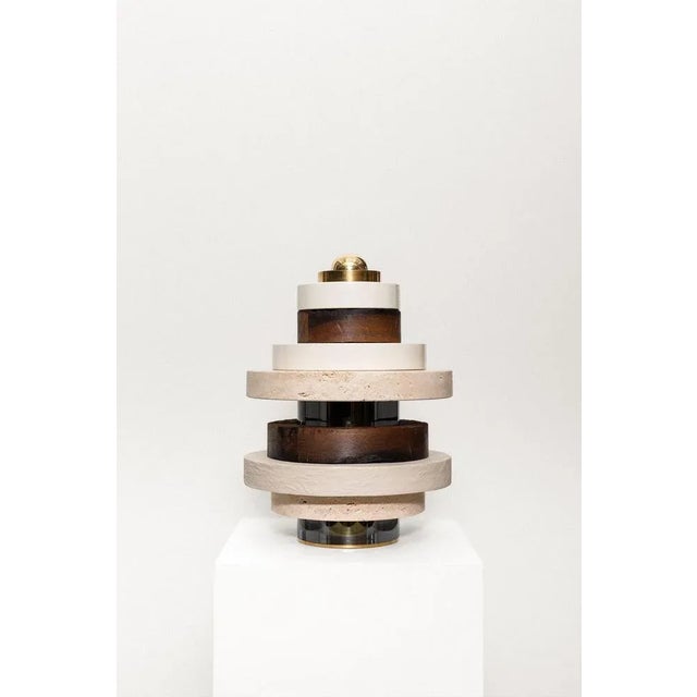 Toys berlin perception untitled i table sculpture by vaust edition of 3 + 1 a.p. Dimensions: d 32 x h 44 cm materials:...