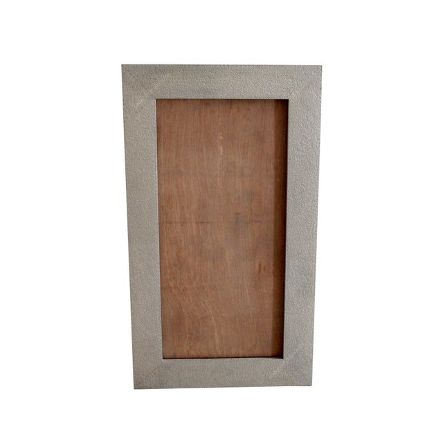 Hammered Metal Mirror Frame Handcrafted in India by Stephanie Odegard