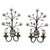 Floral Wall Lights from Banci Firenze, Italy, 1970, Set of 2 For Sale - Image 6 of 6
