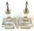Late 20th Century Monumental Hand-Hammered Silver-Plated Modernist Table Lamps - a Pair For Sale - Image 11 of 18