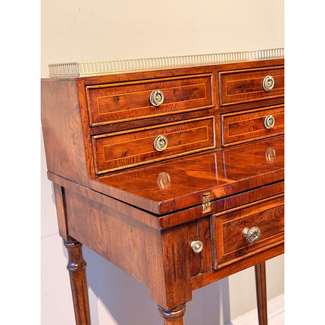 Antique Federal-Style Writing Desk / Secretary For Sale - Image 9 of 10