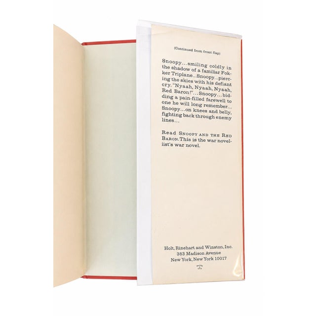 Red Snoopy and the Red Baron by Charles M. Schulz 1967 Book Hardcover For Sale - Image 8 of 10
