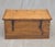 Antique German Natural Pine Storage Trunk With Original Iron Key For Sale - Image 12 of 13