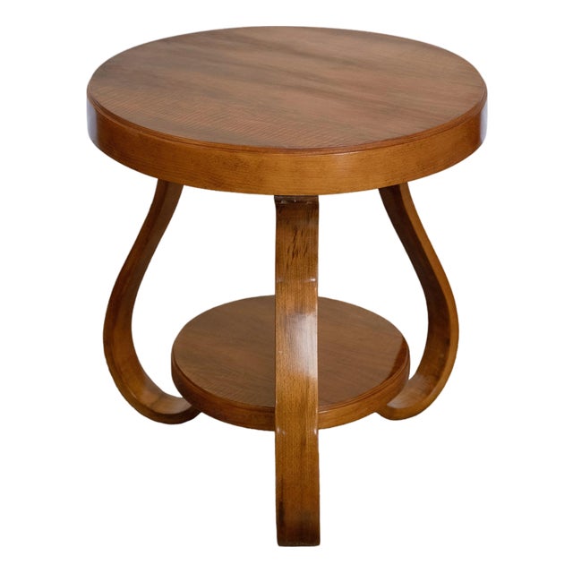 Art Deco Round Occasional or Side Table From Italy For Sale