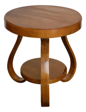 Art Deco Round Occasional or Side Table From Italy