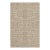 Knossos Hand-Tufted Maze Rug, Wheat Tan, 9x12 For Sale