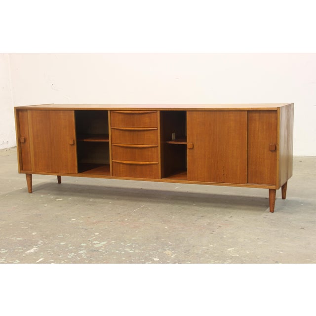 Mid-Century Danish Lowboard in Teak, 1960s For Sale - Image 11 of 18