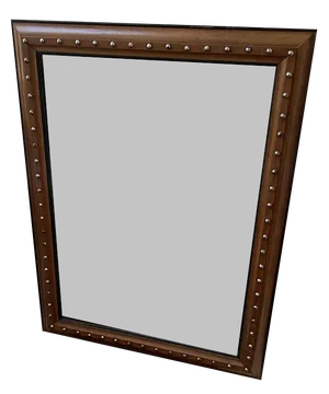 Wooden Mirror with Nails, 1890s