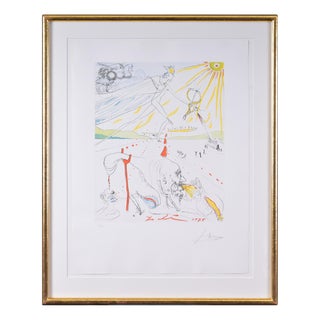 Salvador Dalí, The Alchemist, Print, Framed For Sale