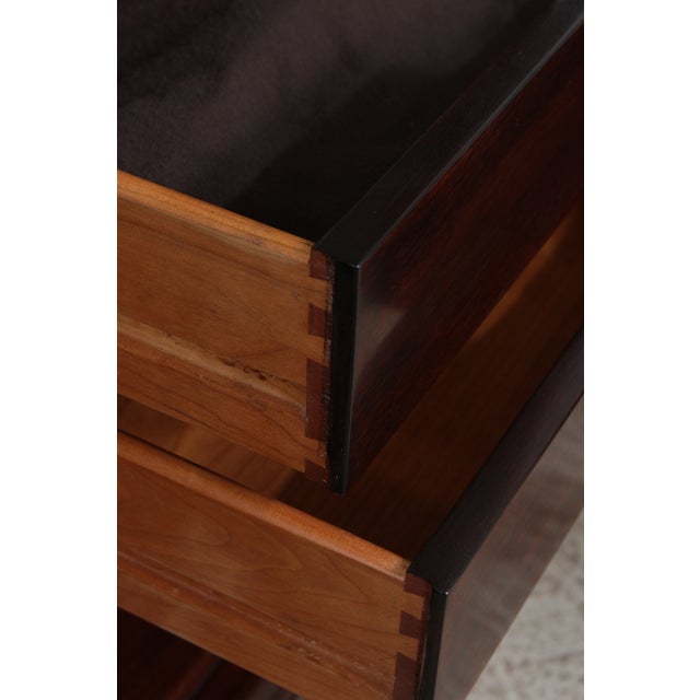 Stickley 3 Door Mahogany China Cabinet For Sale - Image 9 of 18