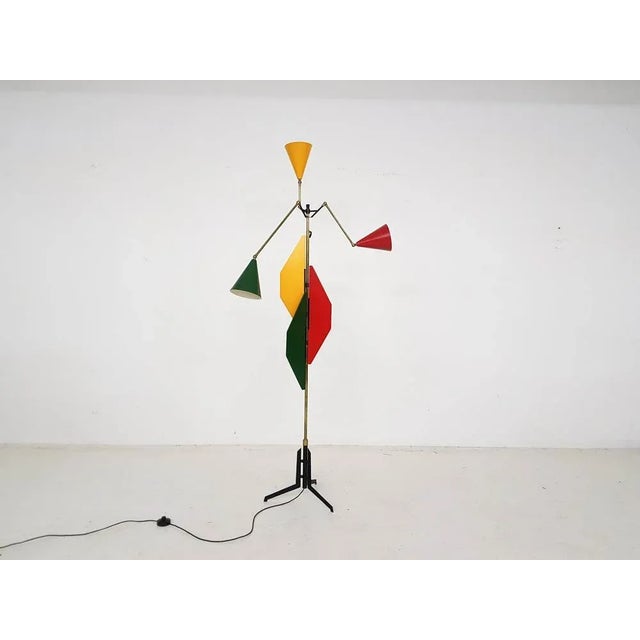 Italian Floor Lamp in the style of Arredoluce, 1960s For Sale - Image 6 of 6