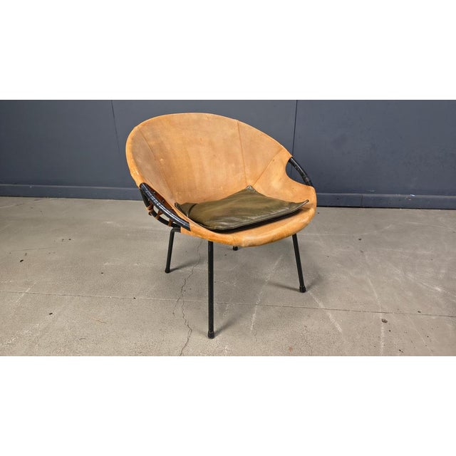 1960s Vintage Balloon Chairs by Lush & Co, 1960s, Set of 4 For Sale - Image 5 of 18