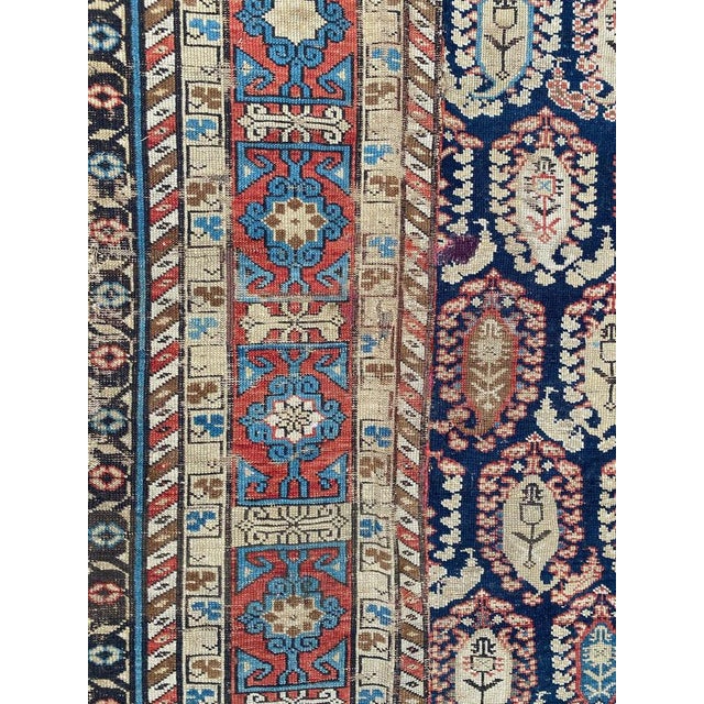 Antique Caucasian Chirwan Rug For Sale - Image 5 of 18