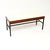 Black Vintage Wooden Steel Bench in Boucle, 1950 For Sale - Image 8 of 8