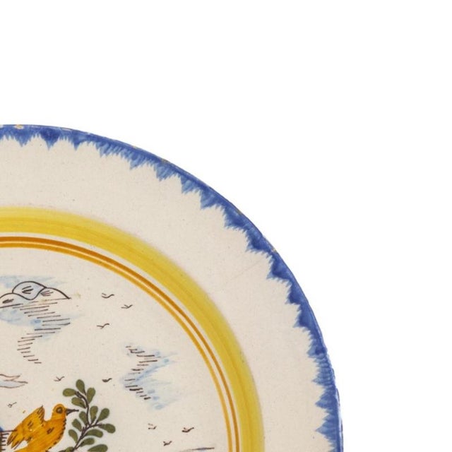 19th Century Earthenware Plate For Sale - Image 4 of 6