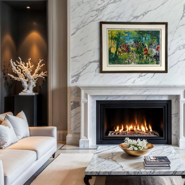 Chateau Hunt by LeRoy Neiman is a signed original color serigraph on paper. The serigraph is hand-signed and numbered in...