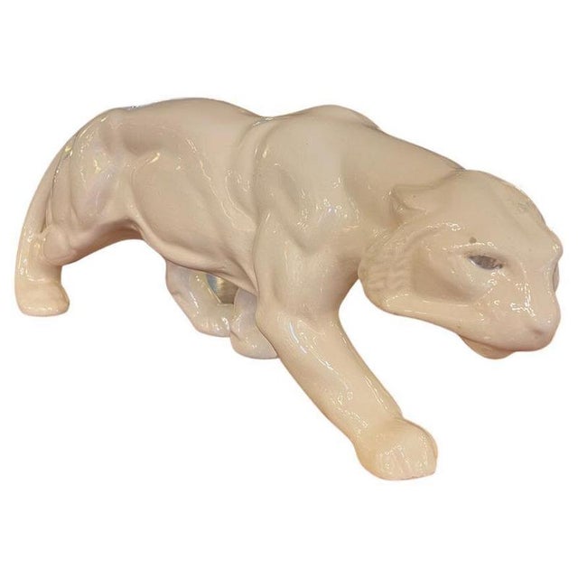 Panther, 1970, White Ceramic For Sale - Image 11 of 11