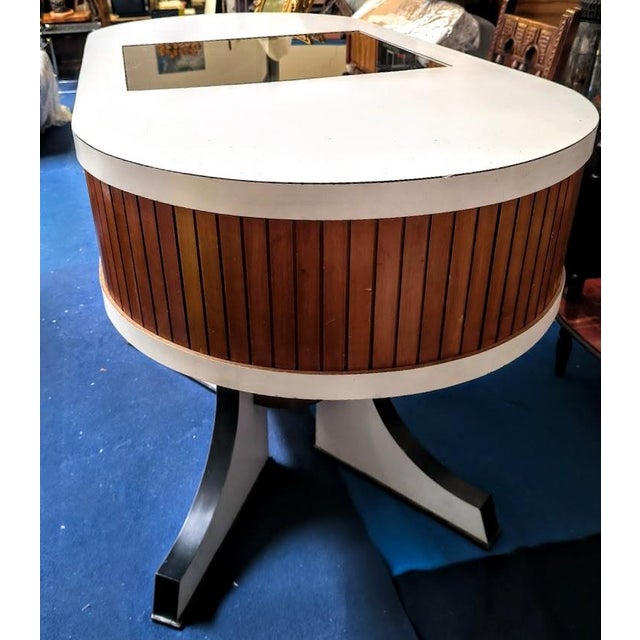Brown Store Counter Table, 1960s For Sale - Image 8 of 16